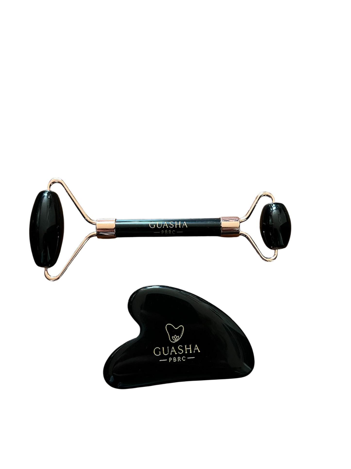 Set guasha obsidienne