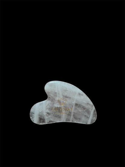 Set Guasha quartz rose